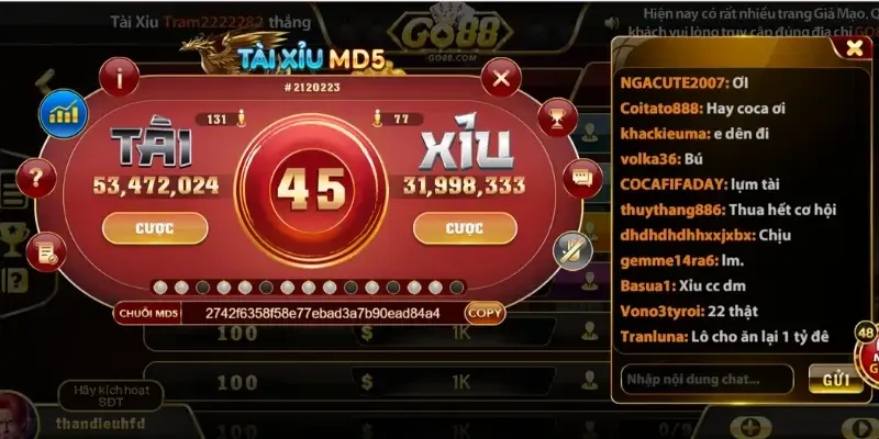 Luật chơi game Tài Xỉu công nghệ MD5 chi tiết cho newbie